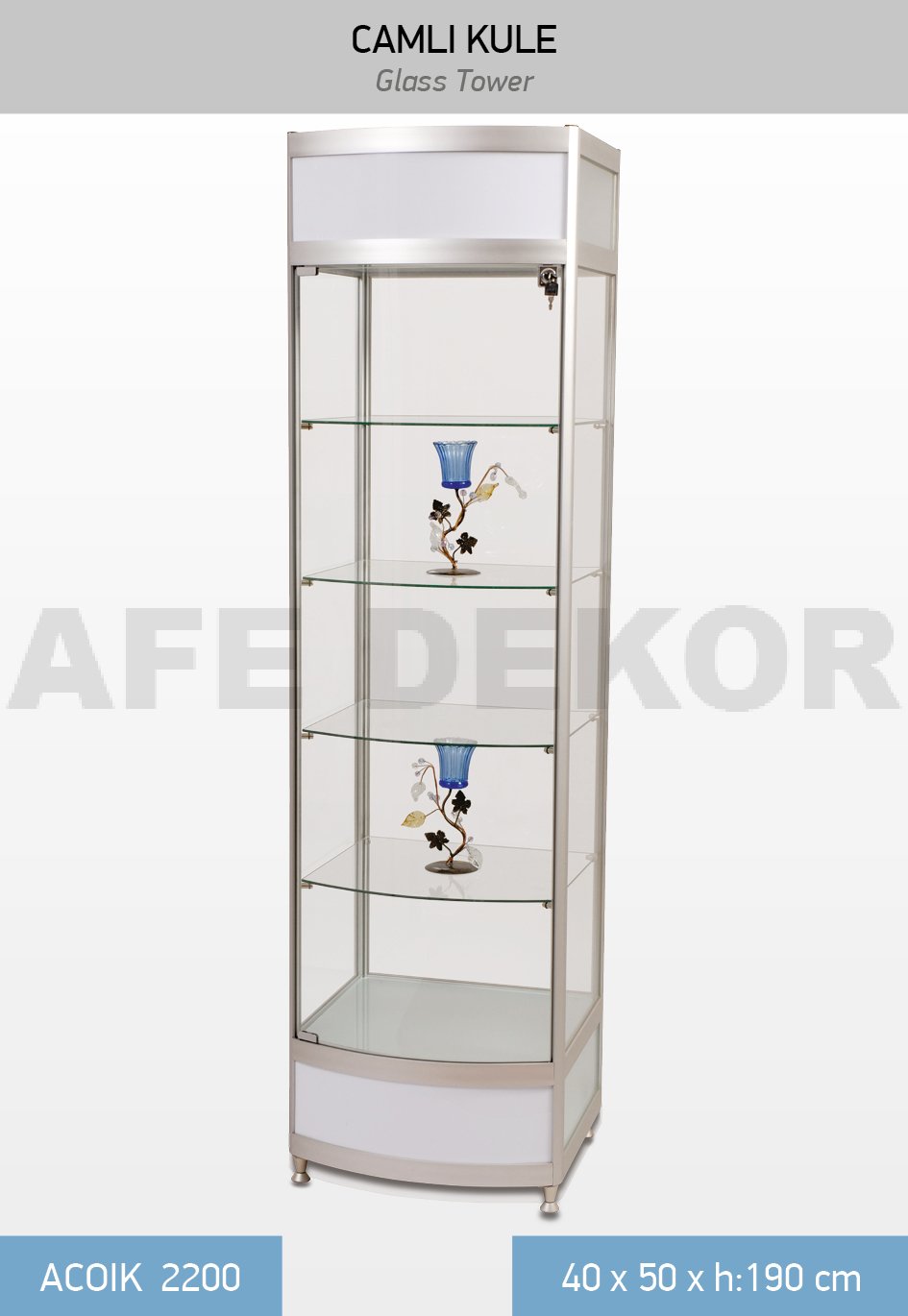Oval Camlı Kule